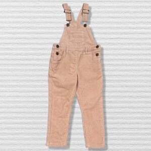 Jamie Kay Girls Pink Corduroy Overalls Size 2 Toddler Fall Winter Outfit
